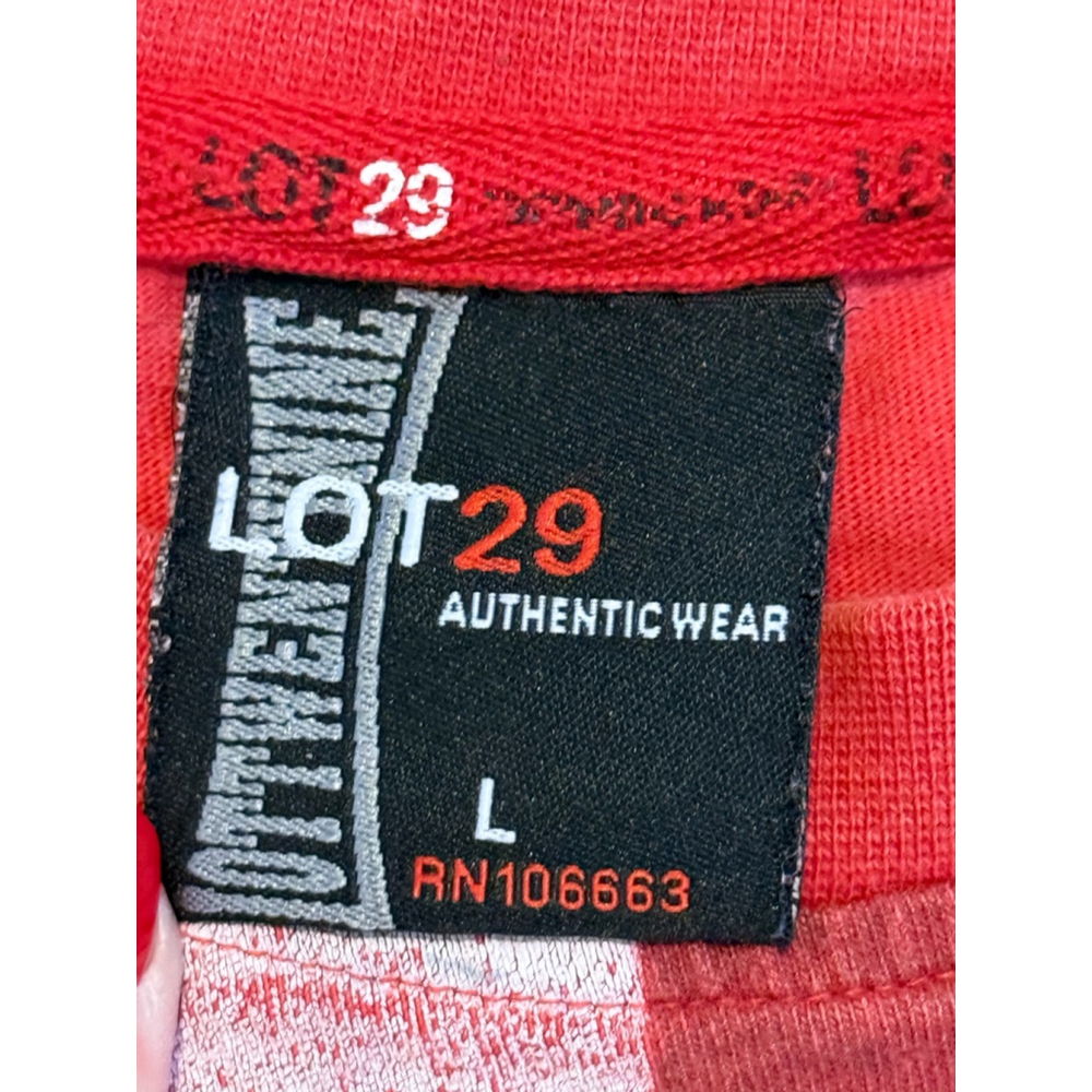 RARE Vtg 90s Looney Tunes Marvin The Martian Shirt Red Graphic Tee Lot 29 Sz L​ - Picture 8 of 11